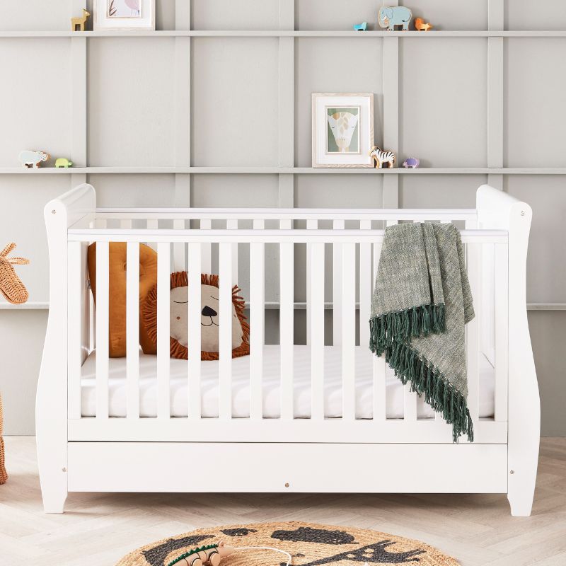 Babymore Stella Cot White