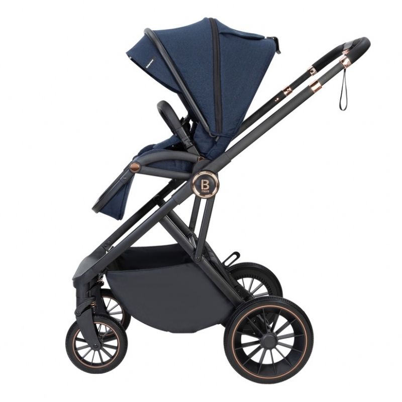 Babymore Chia Travel System Coco Car Seat Midnight Blue