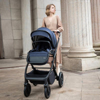 Thumbnail for Babymore Chia Travel System Coco Car Seat Midnight Blue