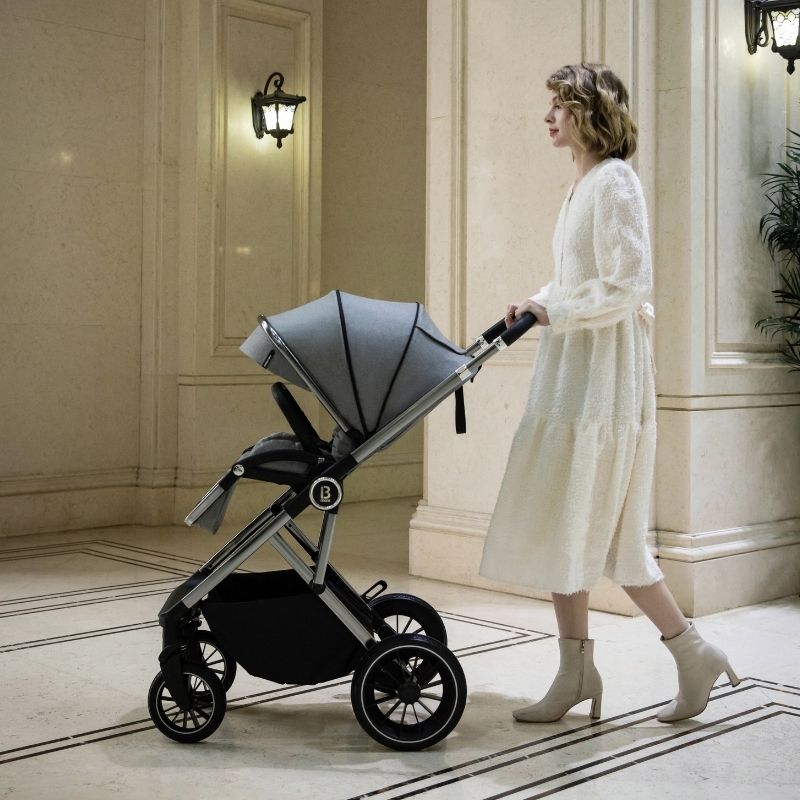 Babymore Chia Travel System Coco Car Seat Pearl Grey