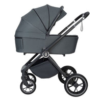 Thumbnail for Babymore Kai Travel System Pecan Car Seat Forest Grey