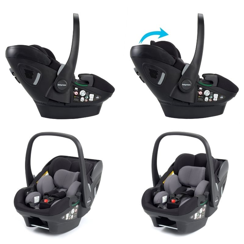 Babymore Kai Travel System Pecan Car Seat Sandstone