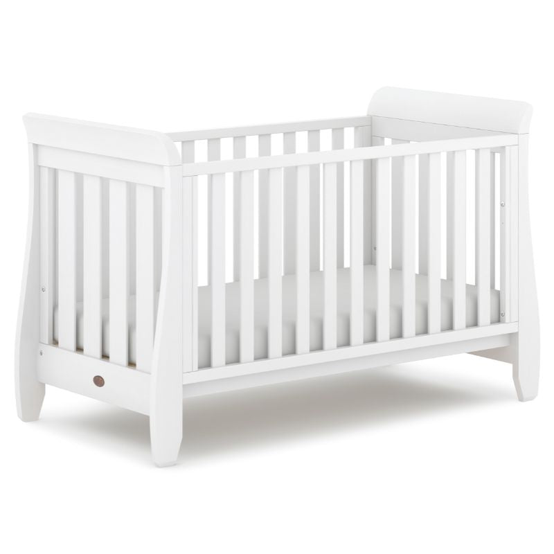 Boori Sleigh Urbane Cot Bed White