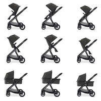 Thumbnail for Babymore Memore V2 Travel System Pecan Car Seat Black