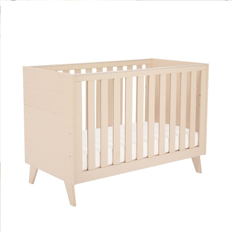 Babymore Mini Dante Cot Bed Natural