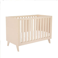 Thumbnail for Babymore Mini Dante Cot Bed Natural