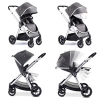 Thumbnail for Babymore Memore V2 Travel System Coco Car Seat Chrome