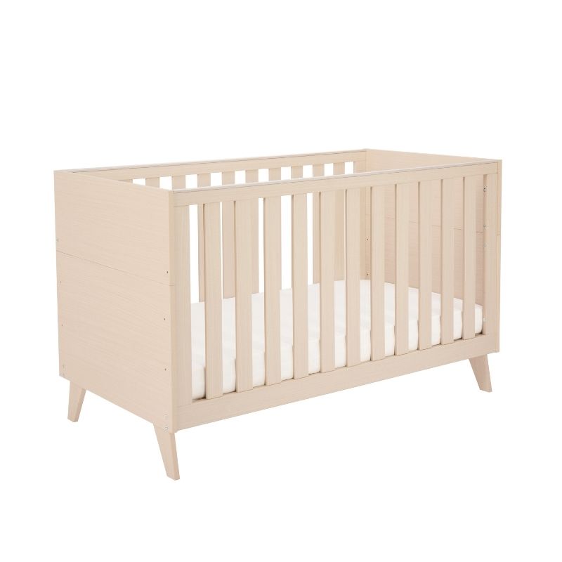 Babymore Dante Cot Bed Natural