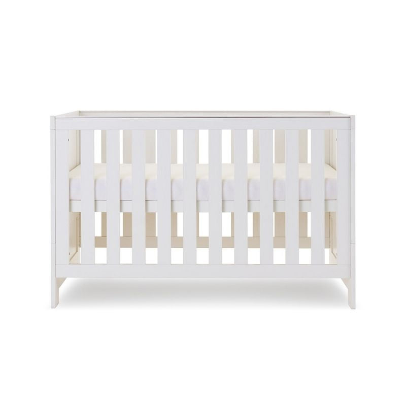 Obaby Nika Cot Bed White Wash