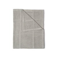 Thumbnail for Clair de Lune Cellular Blanket - Grey Cot Size 100 x 150cm