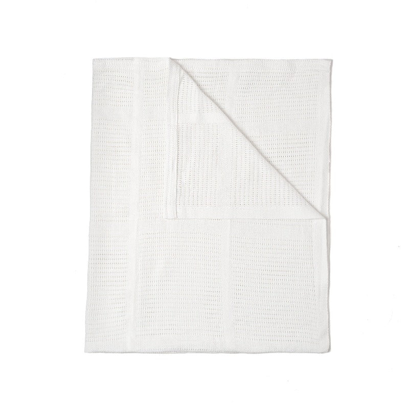 Clair de Lune Cellular Blanket - White Pram Size 90 x 70cm 