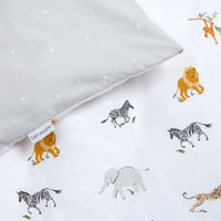 Thumbnail for Clair de Lune Jungle Dreams Cot Bed Set - Jungle
