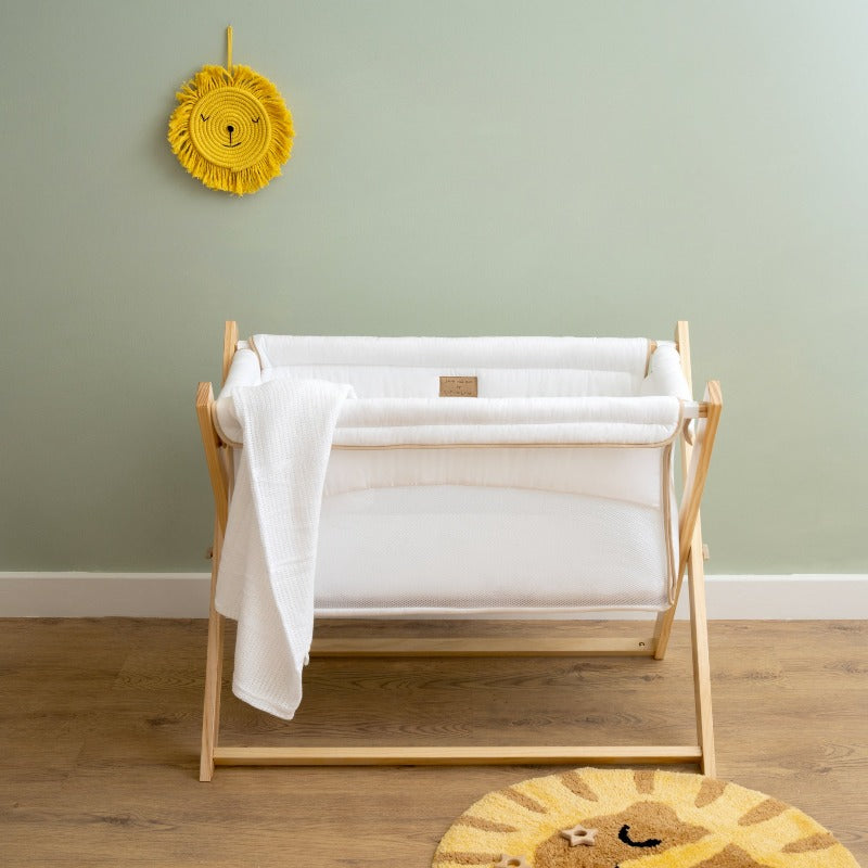 Folding Crib White