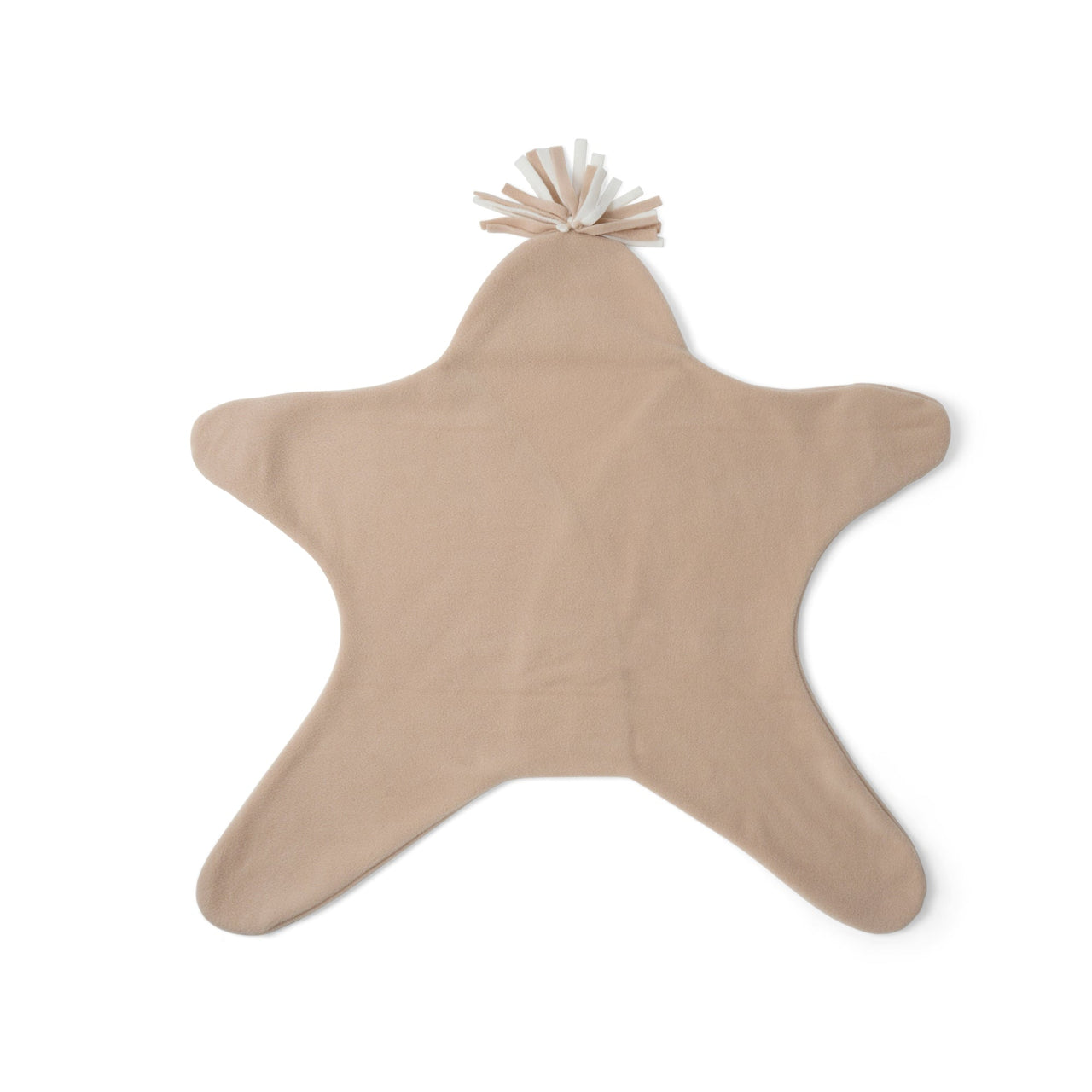 Clair de Lune Star Fleece Wrap Blanket - Oatmeal 0-6 Months