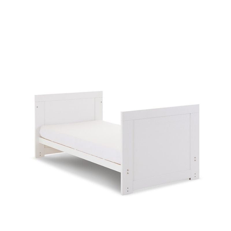 Obaby Nika Cot Bed White Wash