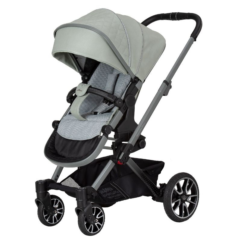 Mercedes Avantgarde GTX Pushchair Bundle by Hartan Sage Grey