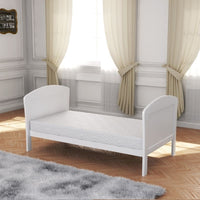 Thumbnail for Babymore Aston Dropside Cot Bed White