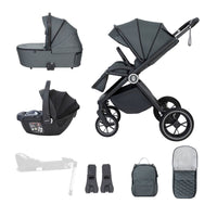 Thumbnail for Babymore  Kai Travel System Coco Car Seat Forest Grey