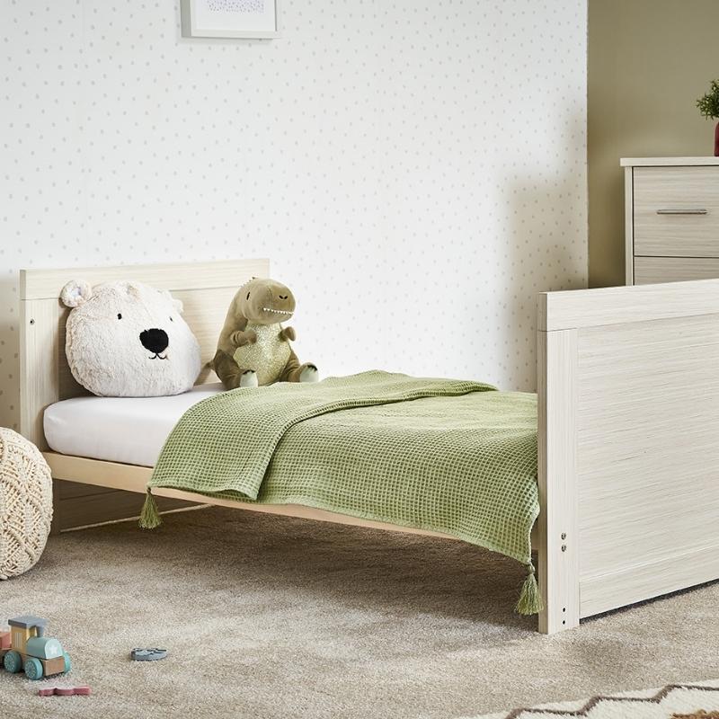 Obaby Nika Cot Bed Oatmeal