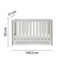 Thumbnail for Obaby Nika Cot Bed White Wash