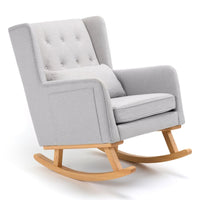 Thumbnail for Babymore Lux Nursing Chair Grey