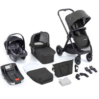 Thumbnail for Babymore Memore V2 Travel System 13 Piece Black