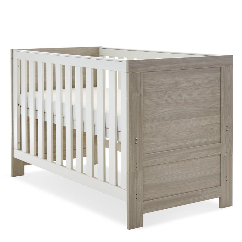 Obaby Nika 3 Piece Room Set Grey Wash & White