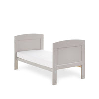 Thumbnail for OBaby Grace Mini Cot Bed Warm Grey