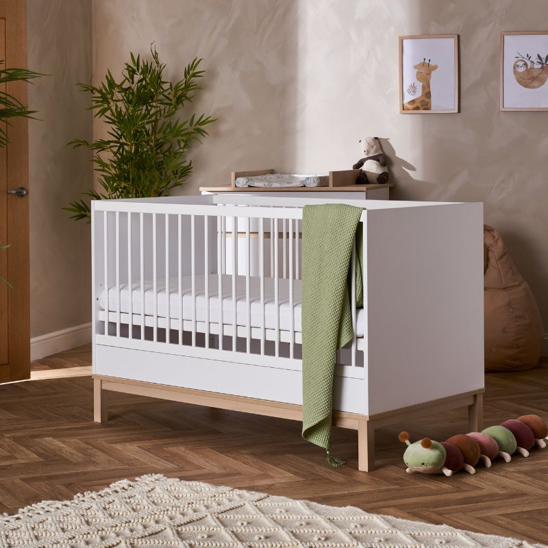 Obaby Astrid Cot Bed White