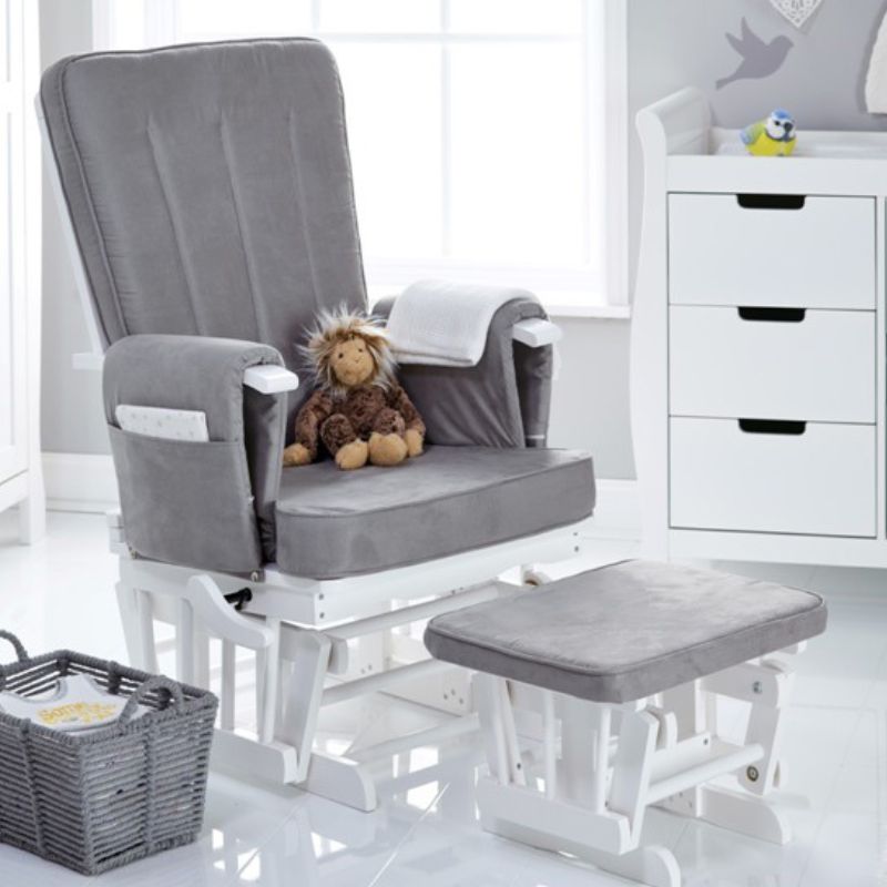 Obaby Deluxe Recliner White