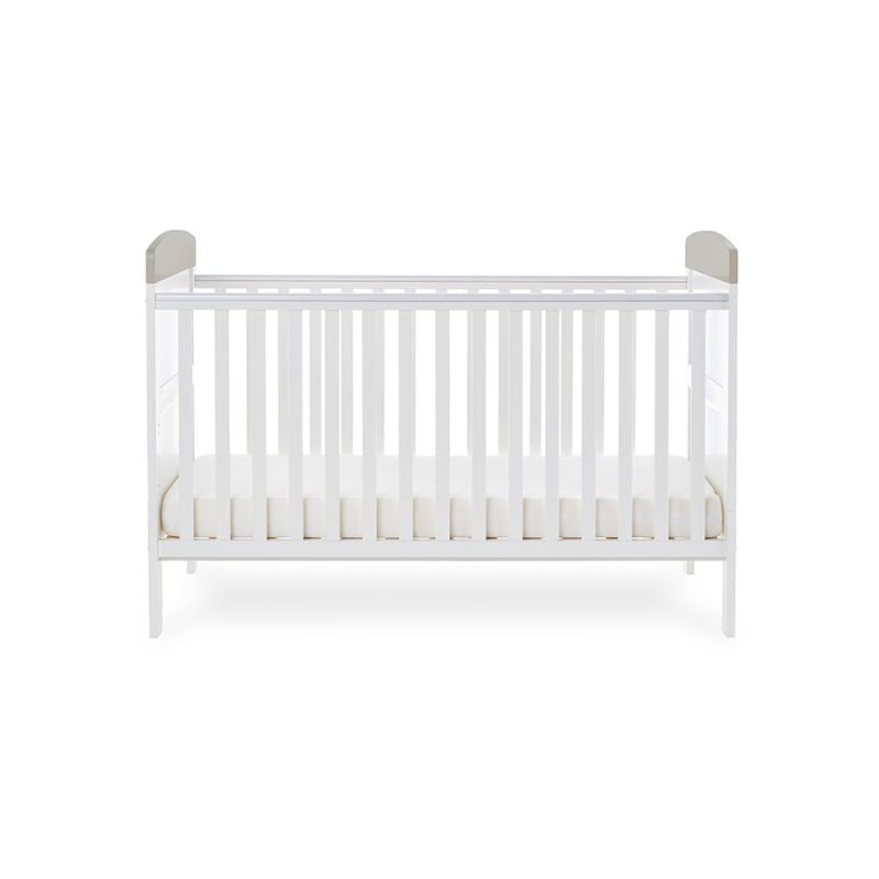 OBaby Grace Inspire Cot Bed - Hello World Koala Grey