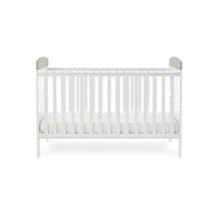 Thumbnail for OBaby Grace Inspire Cot Bed - Hello World Koala Grey