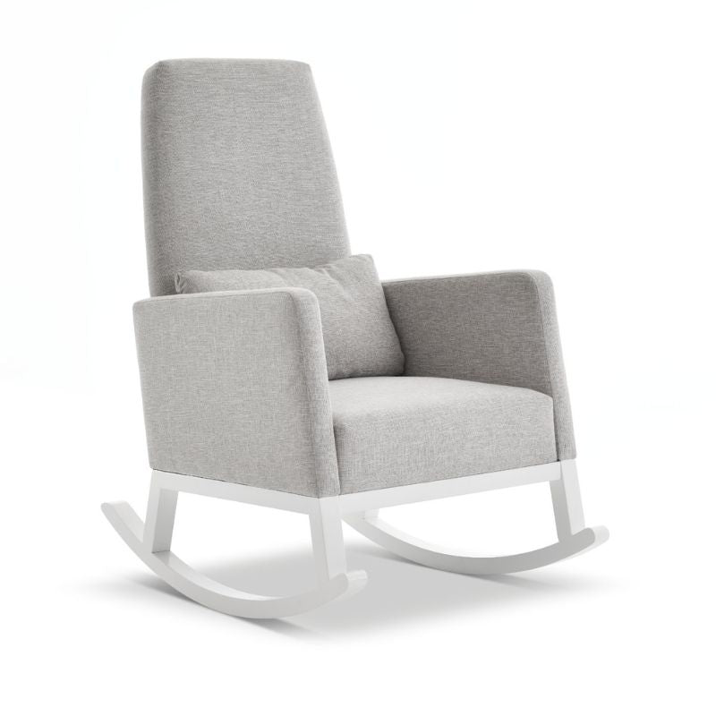 Obaby High Back Rocking Chair Stone