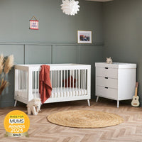 Thumbnail for Obaby Maya 2 Piece Room Set Nordic White