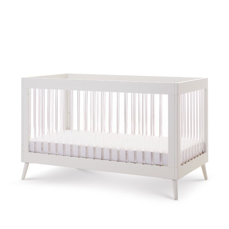 Obaby Maya 3 Piece Room Set White with Acrylic