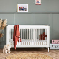 Thumbnail for Obaby Maya Cot Bed Nordic White