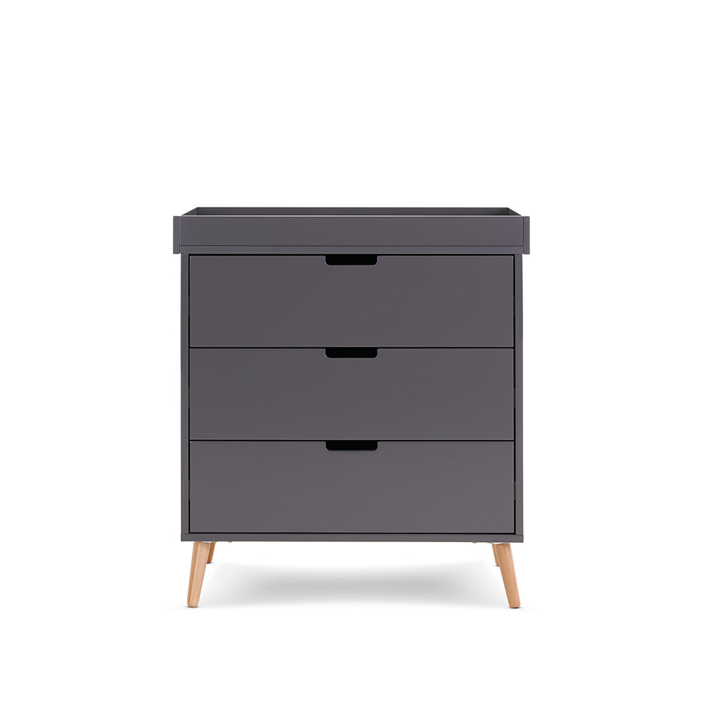 Obaby Maya Mini Drawers Slate with Natural