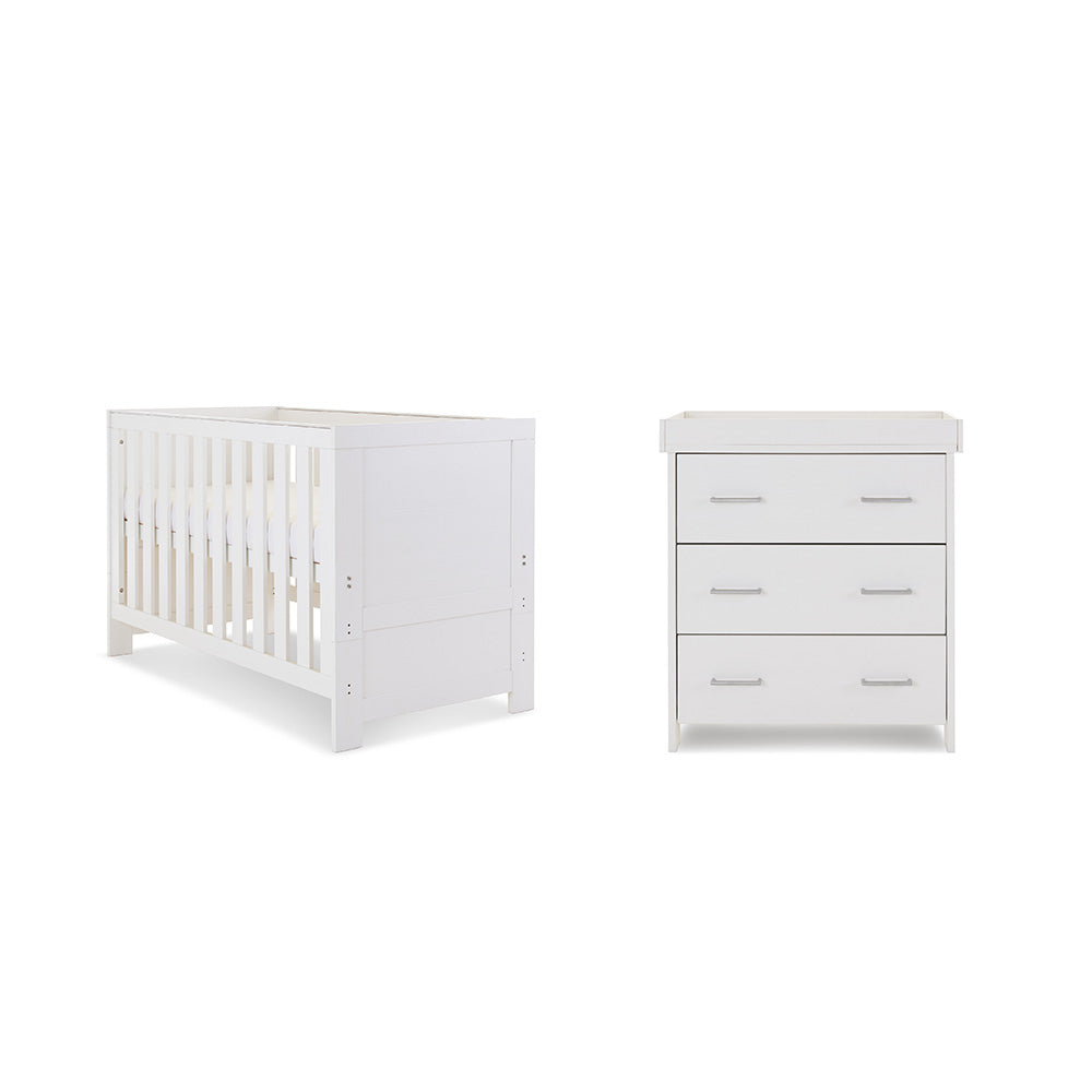 Obaby Nika 2 Piece Set White Wash