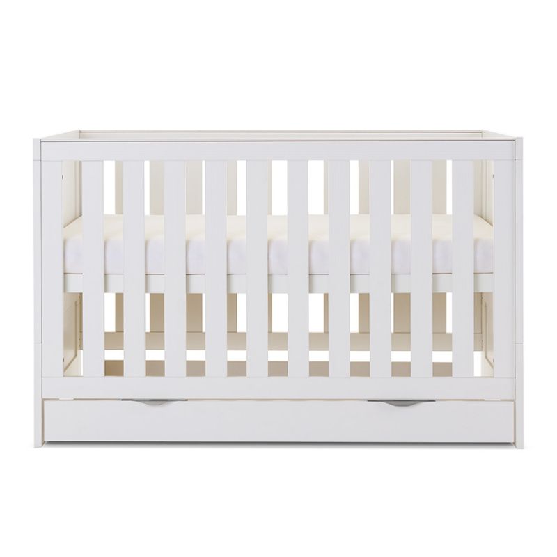 Obaby Nika 3 Piece Set White Wash + Under Drawer