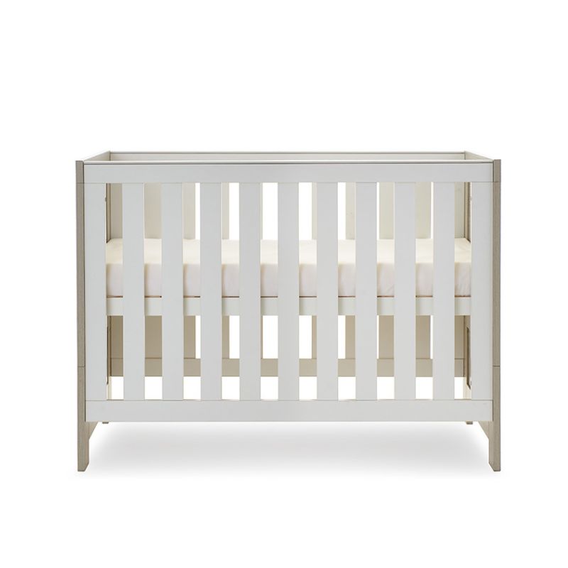 Obaby Nika Mini Grey Wash & White