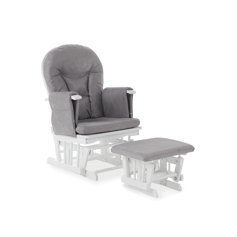 Obaby Reclining Glider Chair and Stool BABY STORE UK