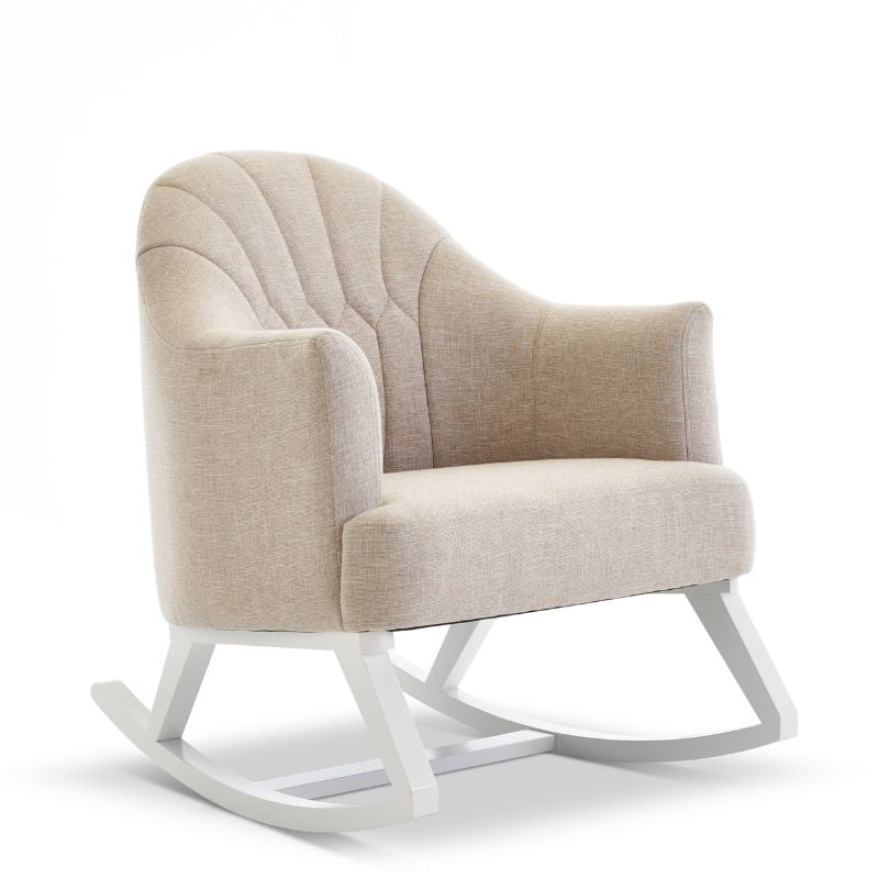 Obaby Round Back Rocking Chair Oatmeal