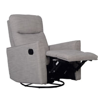 Thumbnail for Obaby Savannah Swivel Glider Recliner Chair Pebble