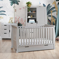 Thumbnail for Obaby Stamford Classic 3 Piece Room Set Warm Grey