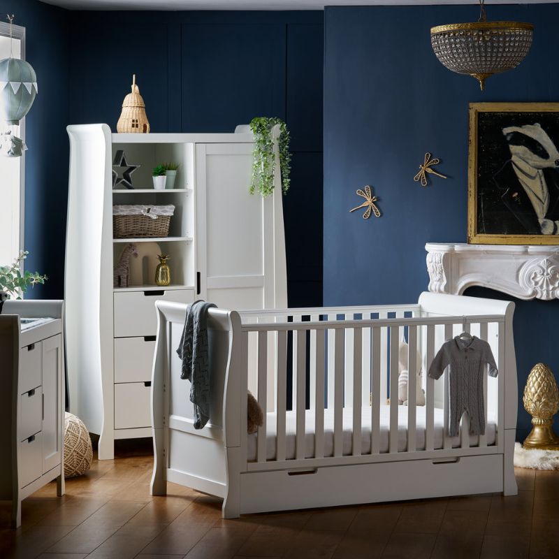 Obaby Stamford Classic 3 Piece Room Set White