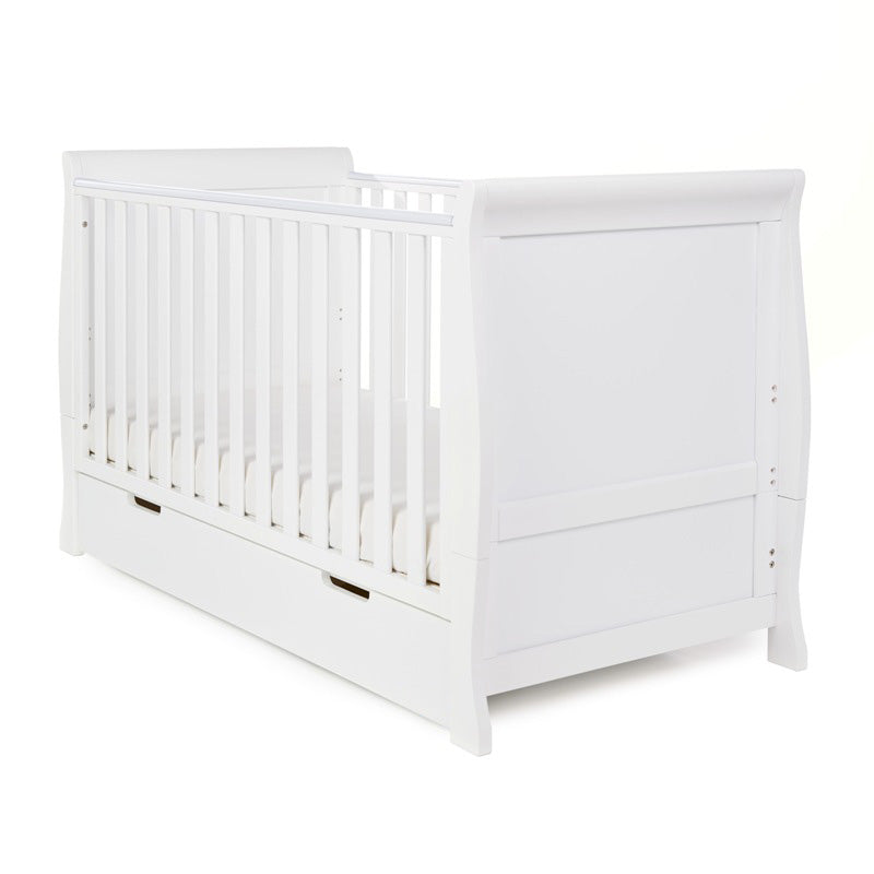 Obaby Stamford Classic Cot White