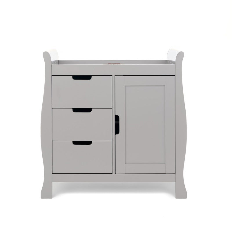 Obaby Stamford Classic Drawers Warm Grey