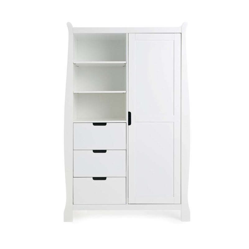 Obaby Stamford Classic Wardrobe White