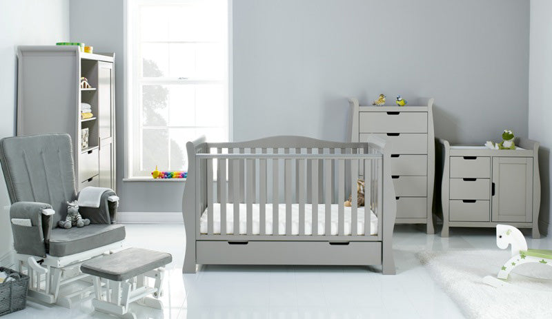 Obaby Stamford Luxe 5 Piece Set Warm Grey