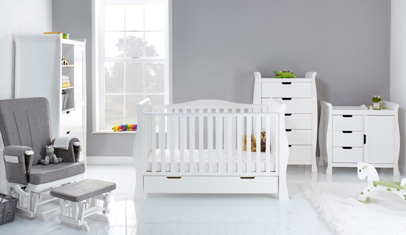 Obaby Stamford Luxe 5 Piece Set White